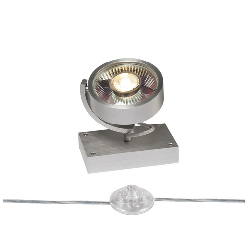 Marbel 1000724 SLV KALU FLOOR 1 QPAR111 светильник напольный для лампы ES111 75Вт макс., матированный алюми