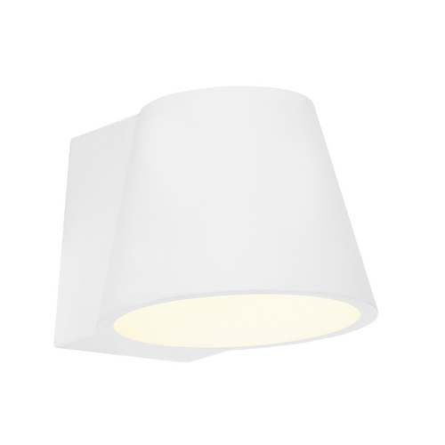 Marbel 148061 SLV PLASTRA CONE WL светильник настенный для лампы GX53 11Вт макс., белый гипс