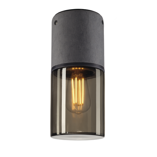 Marbel 231361 SLV LISENNE CL светильник потолочный IP44 для лампы E27 23Вт макс., темно-серый базальт/ стек