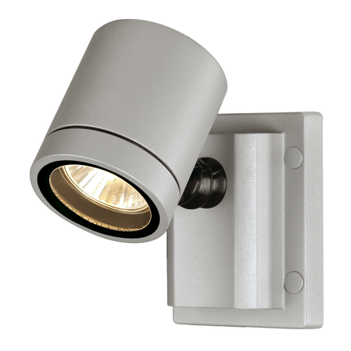 Marbel 233104 SLV NEW MYRA WL SINGLE светильник накладной IP55 для лампы GU10 50Вт макс., серебристый