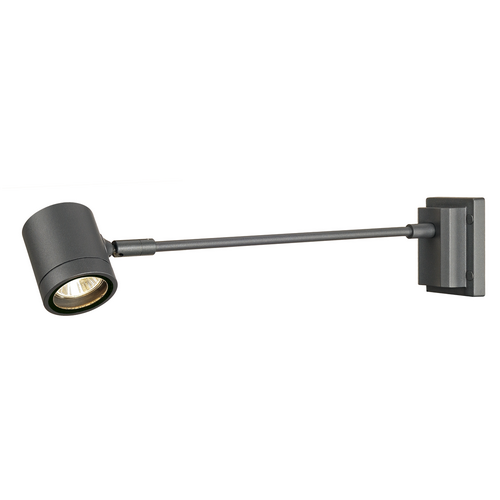 Marbel 233125 SLV NEW MYRA DISPLAY STRAIGHT светильник настенный IP55 для лампы GU10 50Вт макс., антрацит