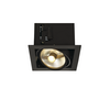 115540 SLV KADUX 1 ES111 светильник встраиваемый для лампы ES111 75Вт макс., черный