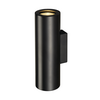 151800 SLV ENOLA_B UP-DOWN светильник настенный для 2-х ламп GU10 по 50Вт макс., черный