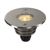 233500 SLV DASAR® 92 светильник встраиваемый IP67 12-24В= 7Вт c LED 3000К, 360лм, 40°, сталь