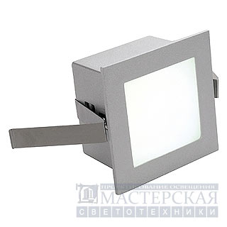 Marbel 111261 SLV FRAME BASIC LED светильник встр. с белым LED 1Вт, серебристый