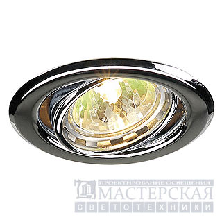 Marbel 112832 SLV NEW TURNO MR16 светильник встр. MR16 35Вт макс., хром