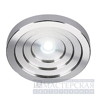 Marbel 114831 SLV LED KONKAV светильник встр. с белым LED 1Вт, мат. алюминий