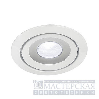 Marbel 115811 SLV LUZO LED DISK светильник встр. 15.2Вт, 4000К, 850lm, белый