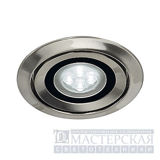 Marbel 115845 SLV LUZO LED светильник встр. c Fortimo Spot 13Вт, 4000К, 640lm, серый металлик