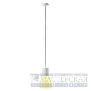 Marbel 133411 SLV SO-TOO светильник подв. E27 23Вт макс., белый/стекло матовое