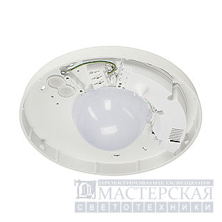 Marbel 133710 SLV D-TECT LED свет-к накл. с датч движения c 36 LED, 3000K, 750lm, 13Вт, стекло белое