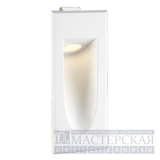 Marbel 152070 SLV LED DOWNUNDER MINI светильник встр. с тепло-белым LED 1Вт, белый