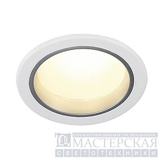 Marbel 160421 SLV LED DOWNLIGHT 14/3 светильник встр. с 14-ью SMD LED 8Вт, 3000K, 520lm, белый