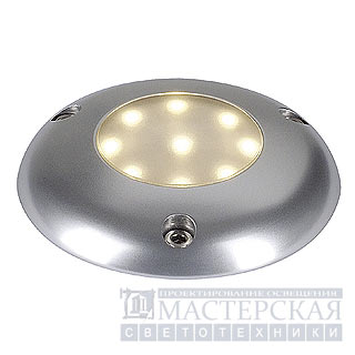 Marbel 227392 SLV LED SKY PLOT светильник накл. IP67 c 9 LED 1Вт, алюминий/WW LED