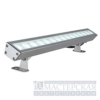 Marbel 229461 SLV GALEN LED PROFILE 350mA светильник IP65 с 15-ю LED по 1Вт, алюминий/LED белый