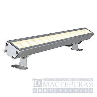 Marbel 229462 SLV GALEN LED PROFILE 350mA светильник IP65 с 15-ю LED по 1Вт, алюминий/LED белый теплый