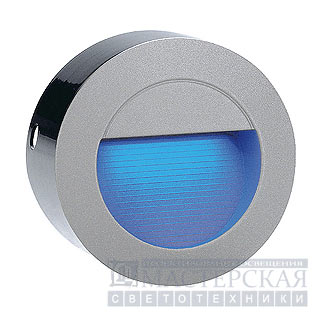Marbel 230207 SLV DOWNUNDER LED 14 светильник встр. IP44 c 14 синими LED 0.8Вт, темно-серый