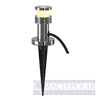Marbel 230241 SLV MINIPOL LED 11 светильник IP44 с белым теплым LED 3.3Вт, алюминий