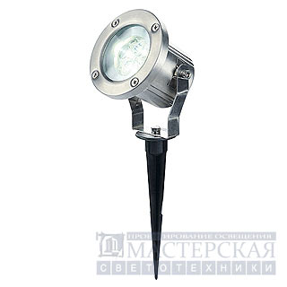 Marbel 230811 SLV NAUTILUS LED 304/100S светильник IP55 3x белыми LED по 1Вт, сталь