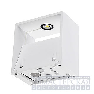Marbel 232101 SLV LOGS WALL светильник настенный IP44 c LED 8Вт, 3000К, 250lm, белый