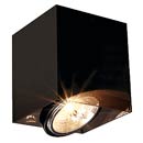 ACRYLBOX QRB111 SINGLE светильник накладной с ЭПН для лампы QRB111 75Вт макс., черный