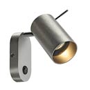 ASTO TUBE светильник настенный с выключателем для лампы GU10 50Вт макс., алюминий