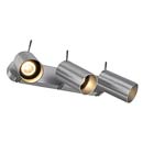ASTO TUBE 3 светильник накладной для 3-х ламп GU10/PAR20 по 75Вт макс., белый