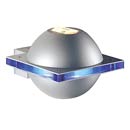 151757 SLV UFO BEAM светильник настенный IP44 G9 40Вт макс., серебристый/синий