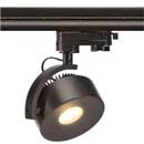 3Ph, KALU TRACK LEDDISK светильник c Philips Fortimo Module 12Вт, 3000К, 1550lm, 85°, черный