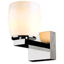BIG SURA WALL светильник настенный для лампы G9 60Вт макс., хром / керамика белая