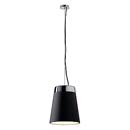 CONE SHADE TINTO светильник подвесной для лампы E27 60Вт макс., хром/ черный