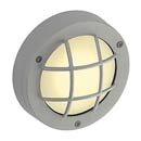 230822 SLV DELSIN LED светильник накл. IP44 с 36 WW LED, 4Вт, серый/стекло матовое