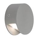 231012 SLV PEMA LED WALL светильник настенный IP44 c белым теплым LED 3.3Вт, 3200К, серебр