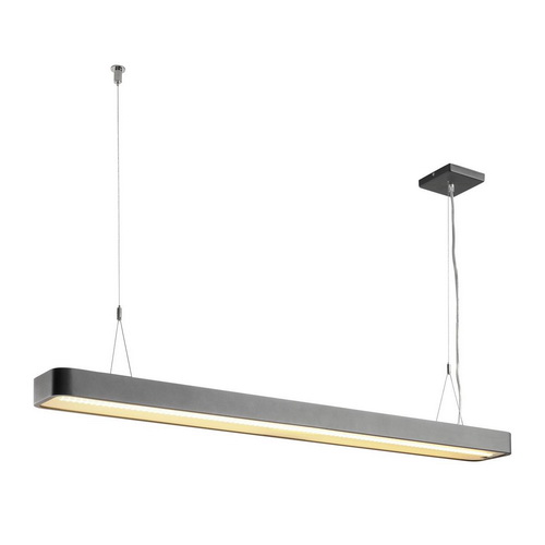 Marbel 1002850 SLV WORKLIGHT PLUS PD DALI светильник подвес. 48Вт с LED 3000K, 3600+1920лм, 110°, датч.прис