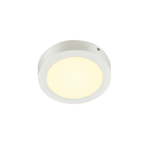Marbel 1003015 SLV SENSER 18 ROUND светильник накладной 12Вт с LED 3000K, 880лм, белый