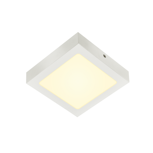 Marbel 1003018 SLV SENSER 18 SQUARE светильник накладной 12Вт с LED 3000K, 880лм, белый