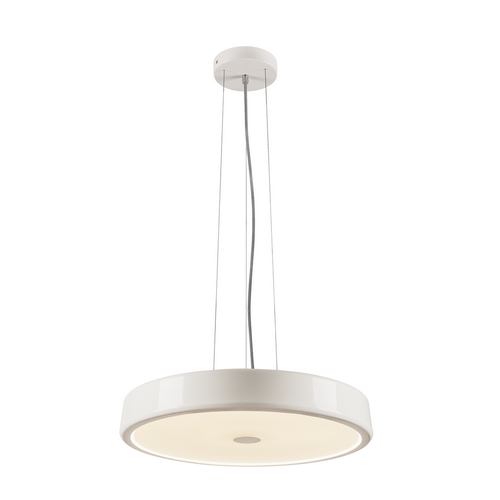 Marbel 133341 SLV SPHERA 45 светильник подвесной 13Вт с LED 2700K, 800лм, белый глянцевый