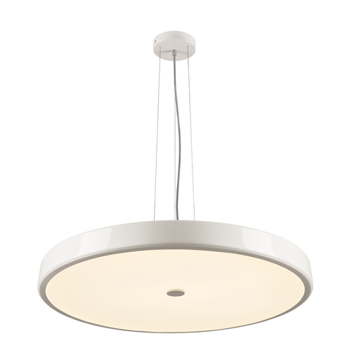 Marbel 133351 SLV SPHERA 75 светильник подвесной 15Вт с LED 2700K, 1200лм, белый глянцевый